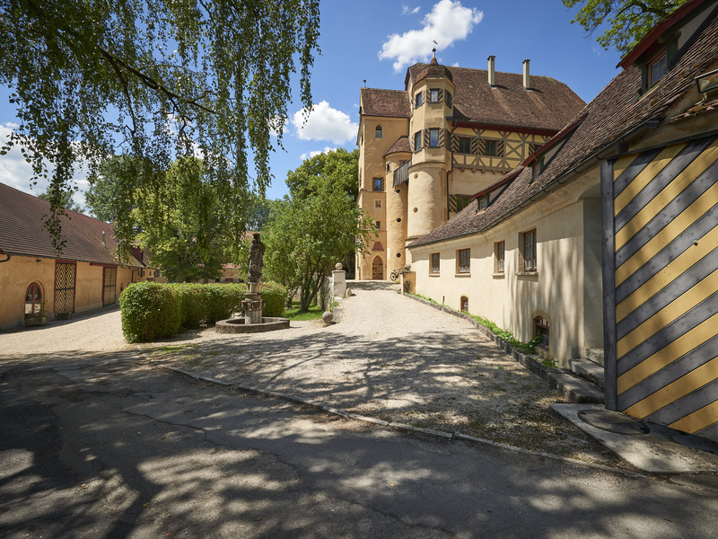 Schloss Grüningen und Schlosshof
