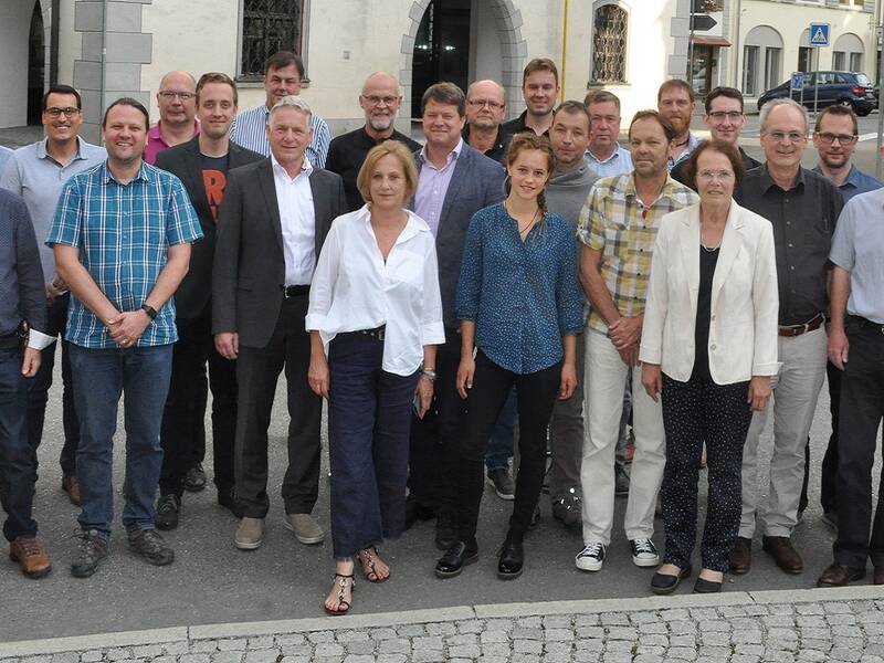 Die  26 Mitglieder des Gemeinderats der Stadt Riedlingen