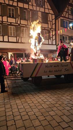 Fasnet verbrennen