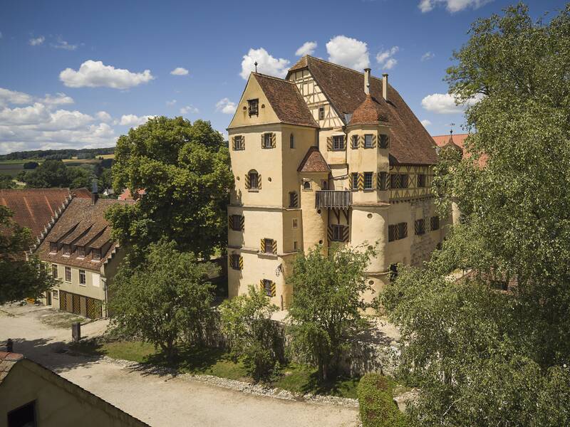 Ansicht 1 Schloss Grüningen