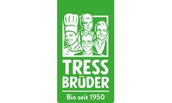 Logo der Tressbrüder mit dem Slogan Bio seit 1950