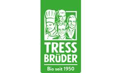 Logo der Tressbrüder mit dem Slogan Bio seit 1950
